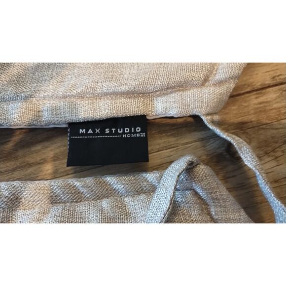 Christmas tree skirt decorated with flowers and snowflakes Gray/white color - Picture 6 of 10